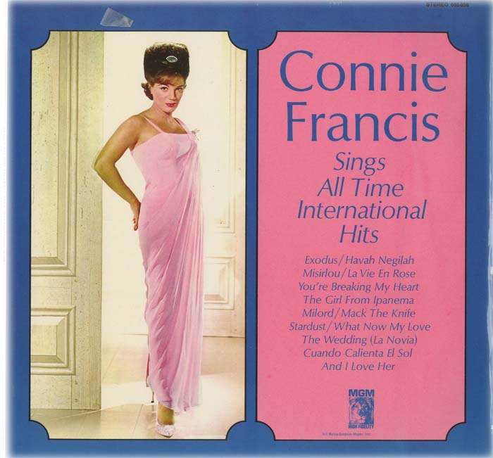 Albumcover Connie Francis - Sings All Time International Hits