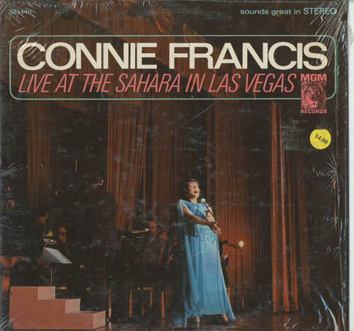 Albumcover Connie Francis - Live At The Sahara in Las Vegas