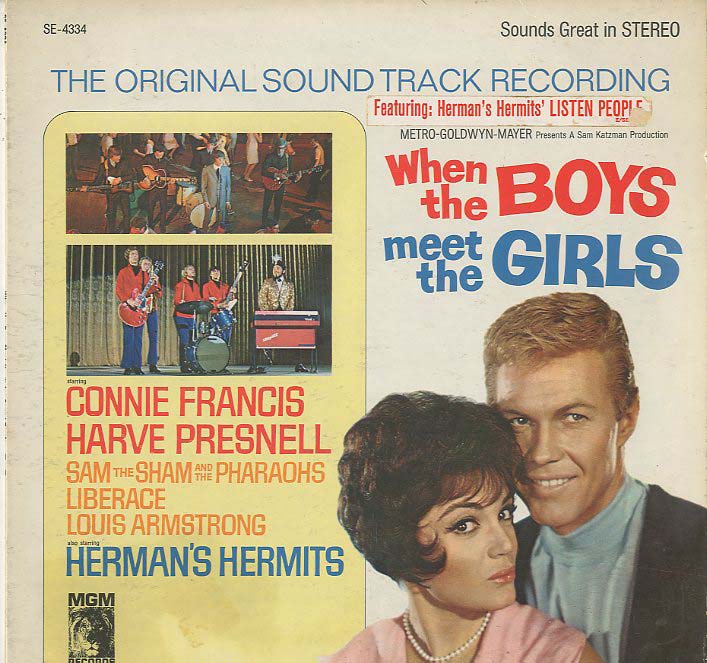Albumcover Connie Francis - When the Boys Meet The Girls