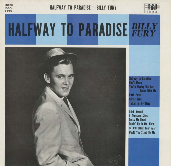 Albumcover Billy Fury - Halfway To Paradise