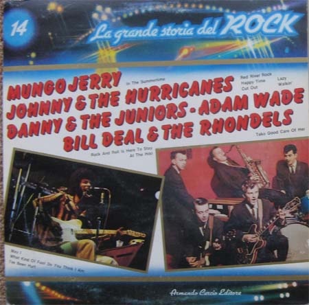 Albumcover La grande storia del Rock - No. 14 Mungo Jerry, Johnny & the Hurricanes, Danny & The Juniors, Adam Wade, Bill Deal & The Rhondels
