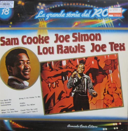Albumcover La grande storia del Rock - No. 18 Grande Storia del Rock: Sam Cooke, Joe Simon, Lou Rawls, Joe Tex