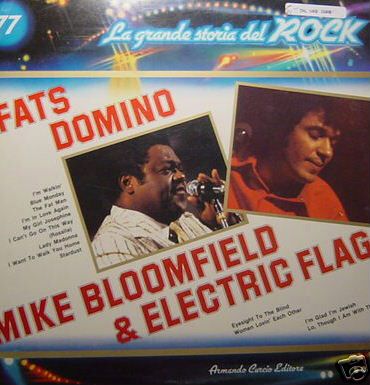 Albumcover La grande storia del Rock - No. 77 Grande Storia Fats Domino sowie Mike Bloomfield & Electric Flag
