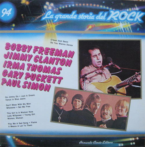 Albumcover La grande storia del Rock - No. 94 Bobby Freeman, Jimmy Clanton, Irma Thomas, Gary Puckett  und Paul Simon