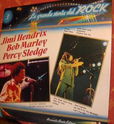 Albumcover La grande storia del Rock - No.  3 Grande Storia del Rock: Jimi Hendrix, Bob Marley, Percy Sledge