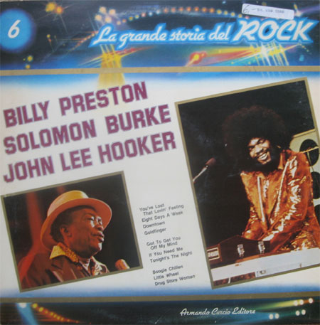 Albumcover La grande storia del Rock - No.  6  Grande Storia del Rock: Billy Preston, Solomon Burke und John Lee Hooker