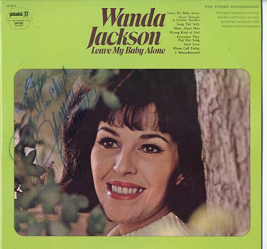 Albumcover Wanda Jackson - Leave My Baby Alone
