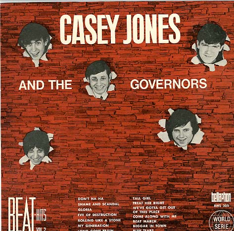 Albumcover Casey Jones and the Governors - Beat Hits Vol. 2 Casey Jones and The Governors und andere (The Vanguards, Sonny Stewart)