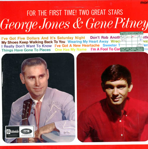 Albumcover George Jones and Gene Pitney - For The First Time: George Jones and Gene Pitney