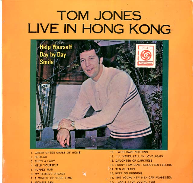Albumcover Tom Jones - Live in Hong Kong