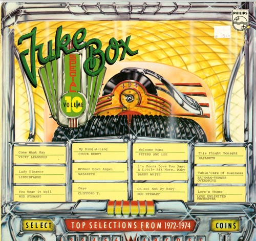Albumcover Juke Box Special - Juke Box Special, Vol. 10, Top Selections From 1972 - 1974