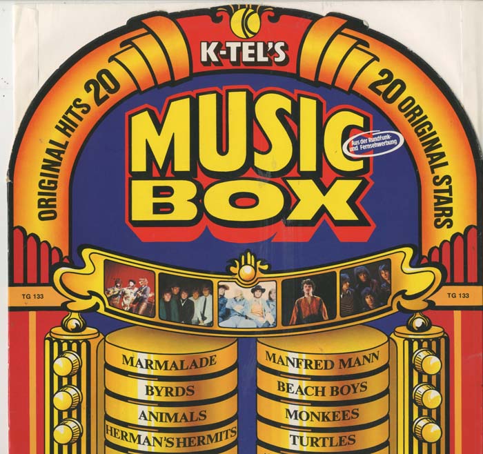 Albumcover k-tel Sampler - Music Box (Music Box Gimmick Cover)