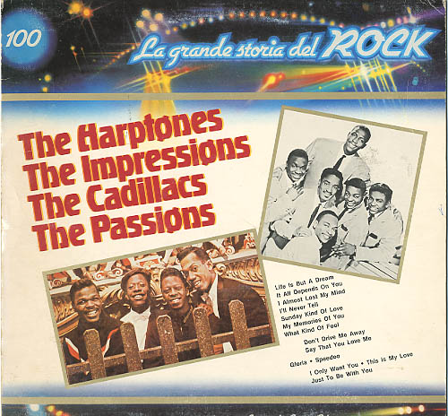 Albumcover La grande storia del Rock - No.100 Grande Storia del Rock: Harptones, Impressions, Cadillacs, Passions