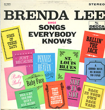 Albumcover Brenda Lee - Sings Songs Everybody Knows