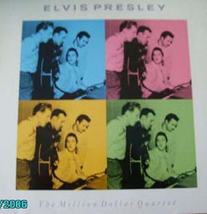 Albumcover Elvis Presley, Jerry Lee Lewis, Johnny Cash (Million Dollar Quartedtt) - The Million Dollar Quartett LP (RI)