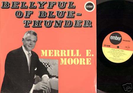 Albumcover Merrill E. Moore - Bellyful of Blue-Thunder