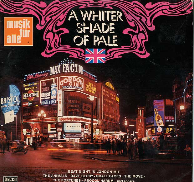 Albumcover Various GB-Artists - A Whiter Shade of Pale - Beat Night in London
