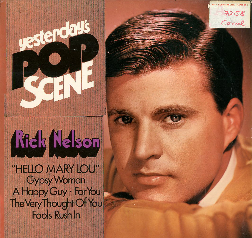 Albumcover Rick Nelson - Yesterdays Pop Scene