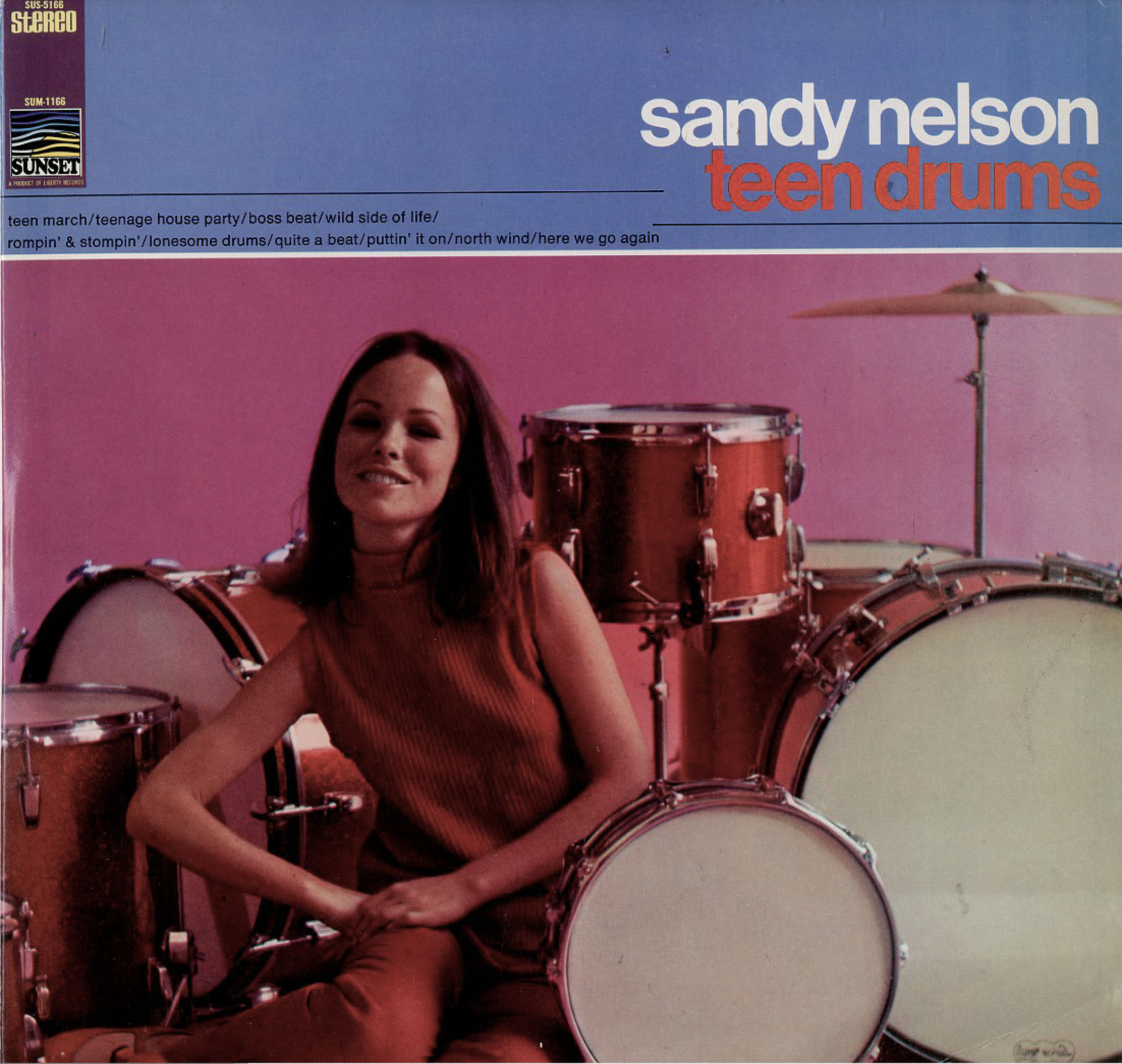 Albumcover Sandy Nelson - Teen Drums
