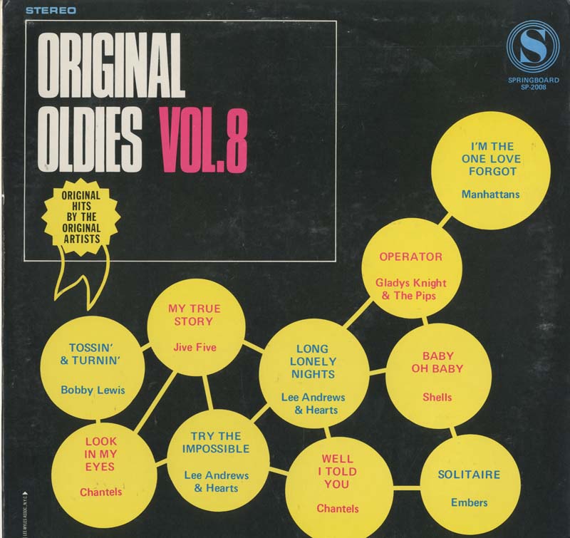 Albumcover Original Oldies (Springboard) -  Original Oldies Vol. 8