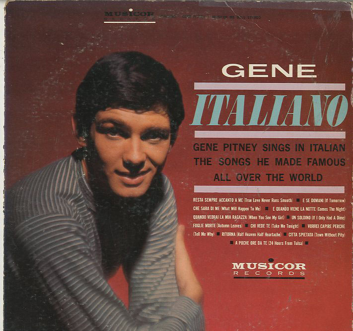 Albumcover Gene Pitney - Gene Italiano 