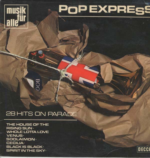 Albumcover The Boys and Girls of The Pop Express - Pop Express - 28 Hits on Parade