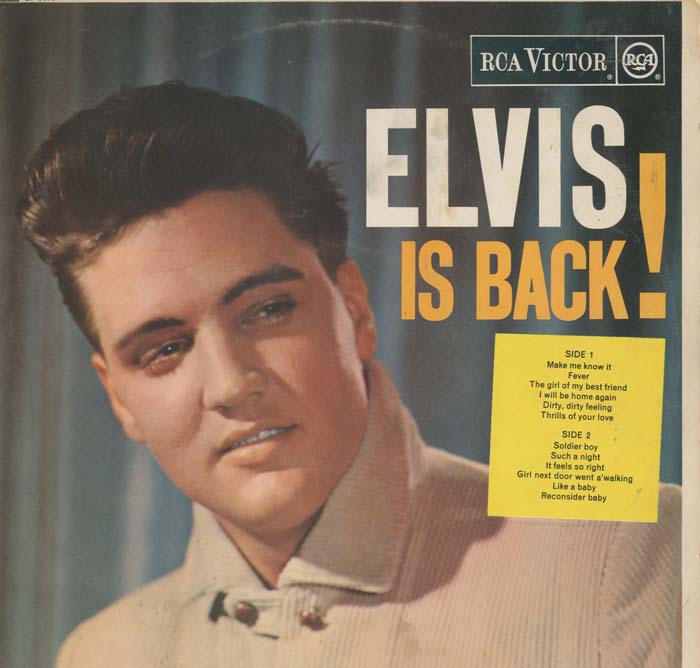 Albumcover Elvis Presley - Elvis Is Back