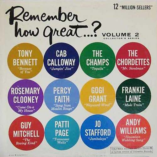 Albumcover Columbia / EMI Sampler - Remember How Great .... 12 Million Sellers, Vol. 2