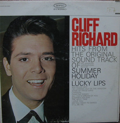 Albumcover Cliff Richard - Hits from the Original Sound Traclk of Summer Holiday, includes Lucky Lips