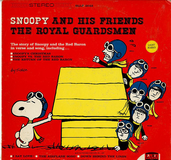 Albumcover The Royal Guardsmen - Snoopy and his Friends