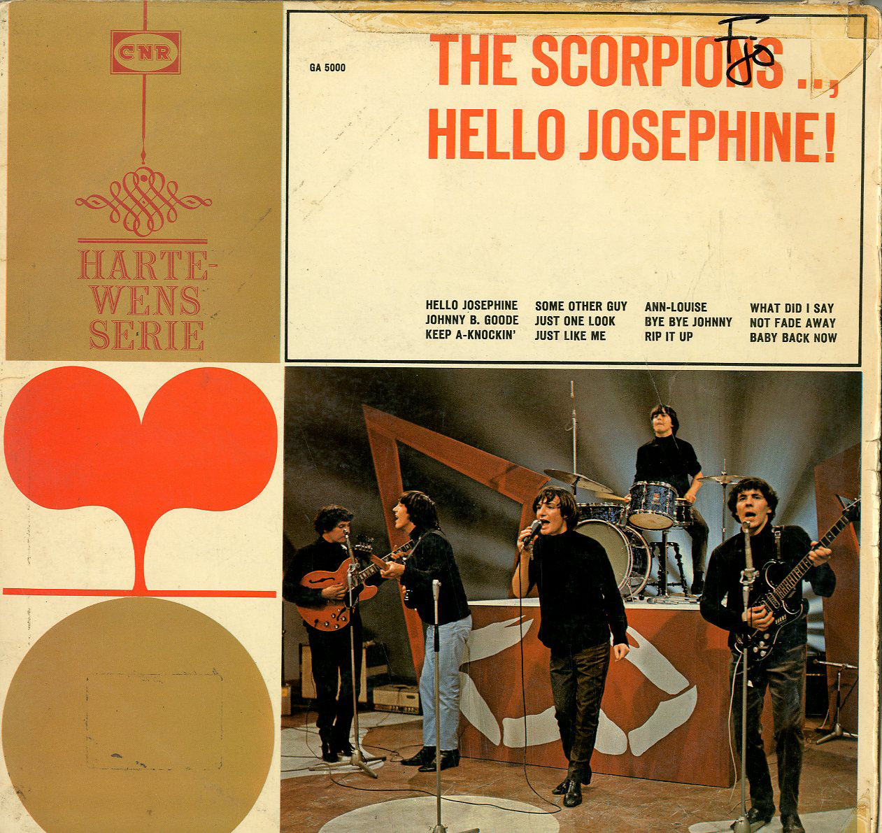 Albumcover The Scorpions (NL) - Hello Josephine