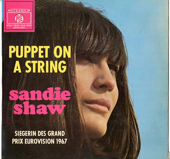 Albumcover Sandie Shaw - Puppet On a String - Siegerin des Grand Pris Eurovison 1967