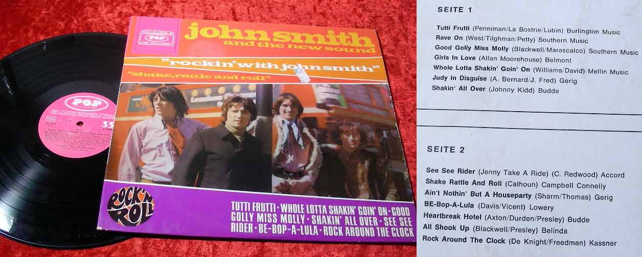Albumcover John Smith - Rockin with John Smith