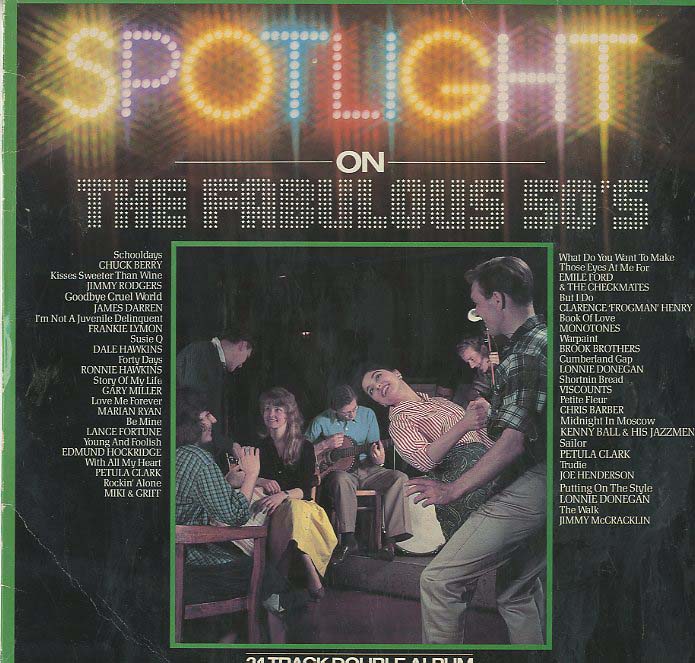 Albumcover Various Artists of the 50s - Spotlight On The Fabulous 50´s (24 Track Double Album)