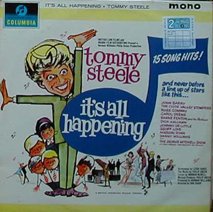 Albumcover Tommy Steele - It´s All Happening - 15 Song Hits