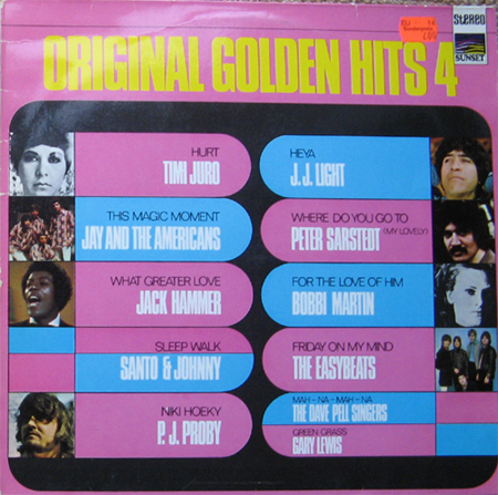 Albumcover Original Golden Hits (Sunset Sampler) - Original Golden Hits 4 (Sunset Sampler)
