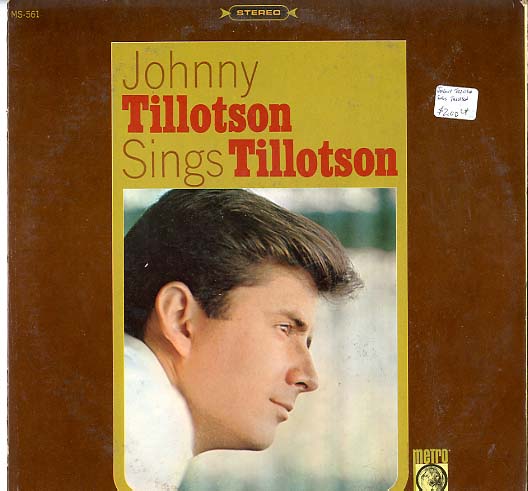 Albumcover Johnny Tillotson - Sings Johnny Tillotson