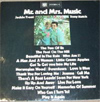 Cover: Trent, Jackie und Tony Hatch - Mr. and Mrs. Music (DLP)