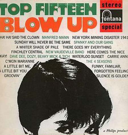 Albumcover Fontana Sampler - Top Fifteen Blow Up