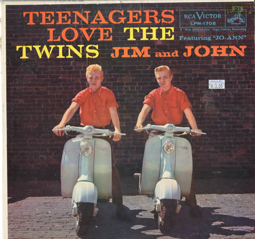 Albumcover The Twins (Jim and John) - Teenagers Love the Twins
