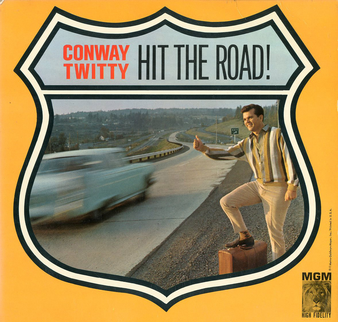 Albumcover Conway Twitty - Hit The Road