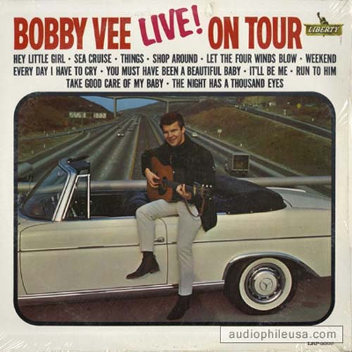 Albumcover Bobby Vee - Live ! On Tour