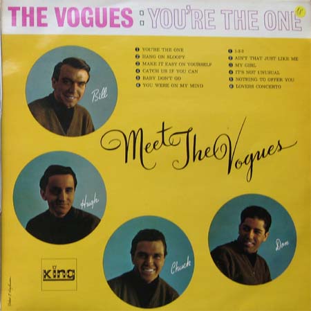 Albumcover The Vogues - Meet The Vogues - You´re The One
