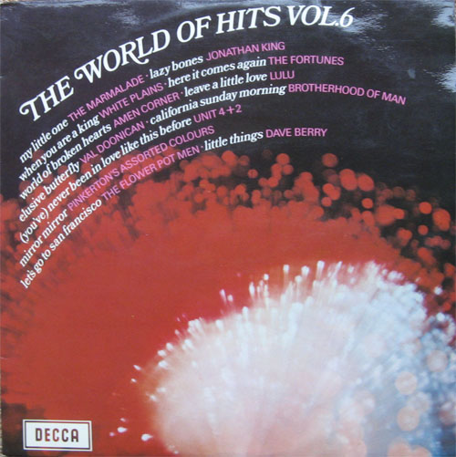 Albumcover The World of  Hits (Decca Sampler) - The World Of Hits Vol. 6