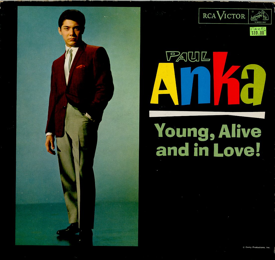 Albumcover Paul Anka - Young Alive And In Love