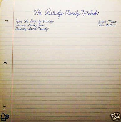 Albumcover The Partridge Family - The Partridge Family Notebook
