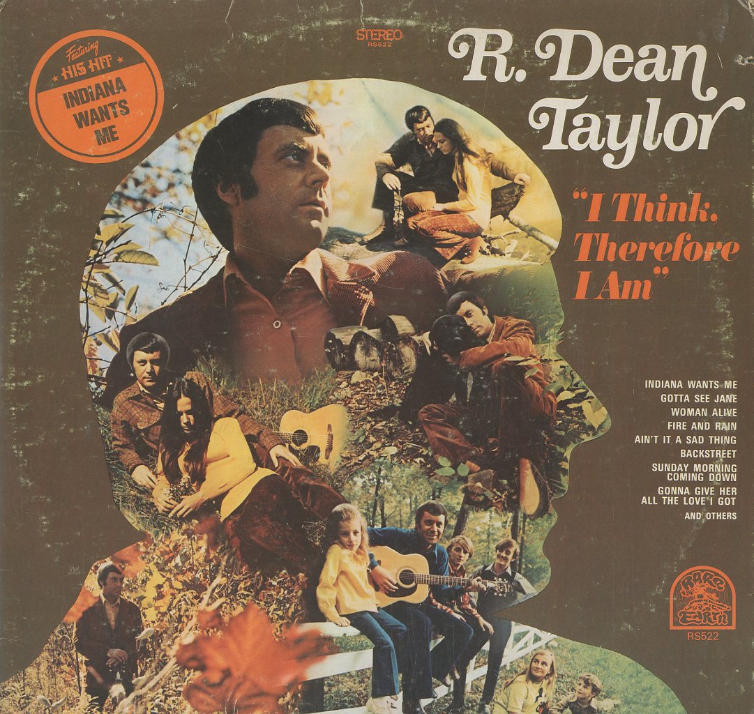 Albumcover R.Dean Taylor - I Think Therefore I Am