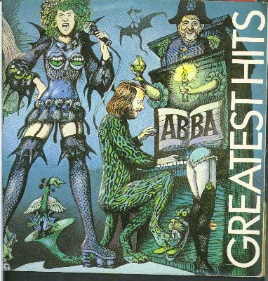 Albumcover Abba - Greatest Hits (Unterwasser-Cover)