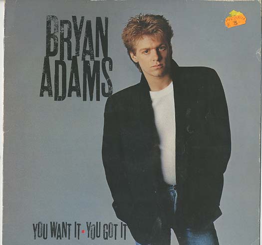 Albumcover Bryan Adams - Yow Want It - You Get It