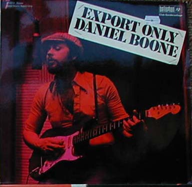 Albumcover Daniel Boone - Export Only